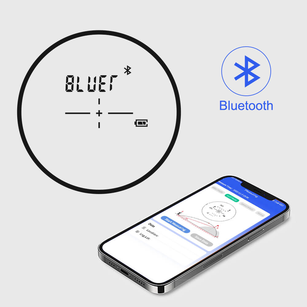 golf rangefinder bluetooth mode